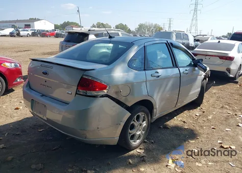 2008 Ford Focus Se/Ses from USA, damaged, VIN 1FAHP35N88W100768